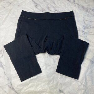 Lane Bryant Black Pull On Dress Pants Womens Size 18/20 Straight Leg Career